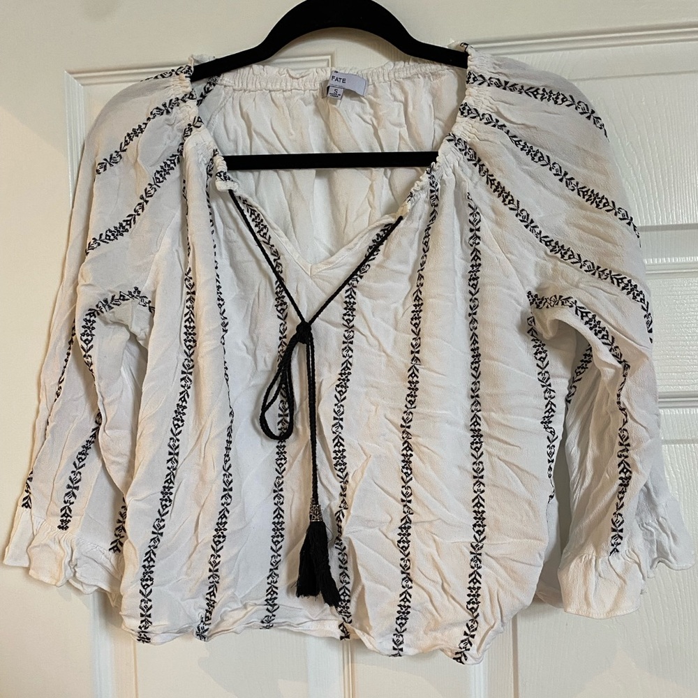 White blouse with details small